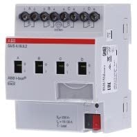ABB Switch actuator 4-fold, 16A, C load - KNX Switch actuator for home automation SA/S4.16.5.2