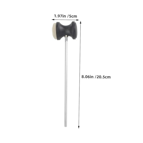 Repuesto Martillo para Pedal de Bombo Negro miniatura 2