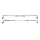 Opatiny Staffe di supporto resistenti per lavelli in acciaio inox con design anti-goccia, per grandi lavabi da cucina (51-80 cm)