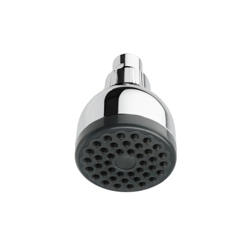 AquaBliss TurboSpa 3 Inch High Pressure Shower Head w/Flow Restrictor Melts Stress into Bliss at Full Power. 42 Nozzle Wide Spray High Flow Showerhead Drenches You Fast, No Dry Spots Guaranteed