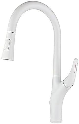 Robinet de cuisine en laiton gain de place avec mitigeur eau chaude et froide