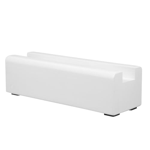 HIAKDOFT Base in Massello per da Pavimento Supporto Antiscivolo per Cornici Grandi e Specchi da Camera da Moderno Finitura Noce