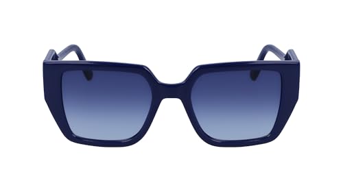 KARL LAGERFELD KL6098S Gafas, Blue, 52-140-19 Unisex Adulto