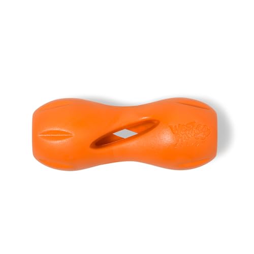 WEST PAW JUGUETE ZOGOFLEX QWIZL S 14CM MANDARINA