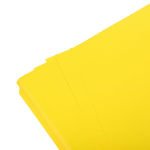 Papier Publicitaire A4 Jaune Couché Double Face HANABASS Haute Visibilité - 3