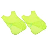 Milisten 2pcs Team Pinnies for Boys and Girls Soccer Jerseys Mesh Vest for Girls Boys Youth Sports Vest for...