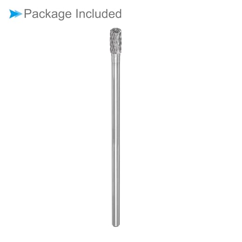 Fresa rotatoria carburo tungsteno 8mm diámetro 6mm vástago miniatura 6