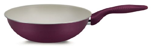 Wok anti-adhésif en céramique SIL 1916 diamètre 28 cm pour cuisiner léger