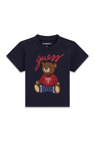 Image of GUESS T-Shirt Kids Unisex Shirt Regular Fit Blue