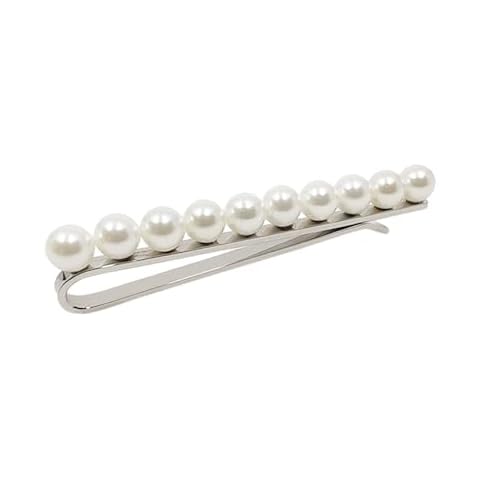 STJARNA White Pearl Tie Clip Cover