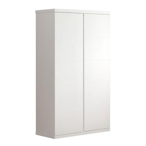 C L'AFFAIRE Armoire 2 Portes Laquée Blanche - DEBIA
