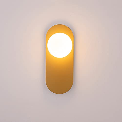Aplique de pared moderno G9 para decoración de salas y pasillos
