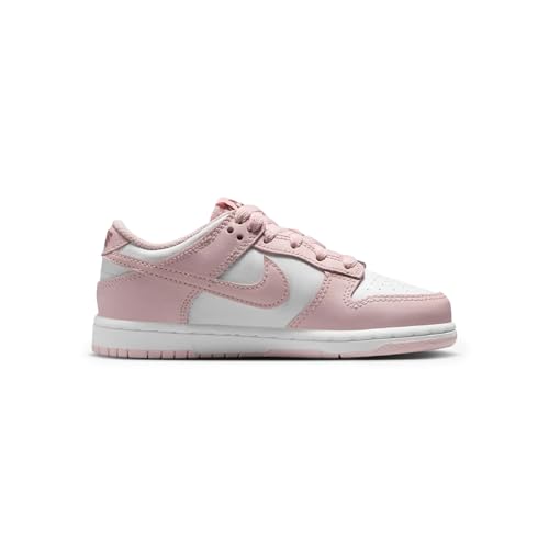Preschool Nike Dunk Low 'White/Pomegranate' - HV0930-1002