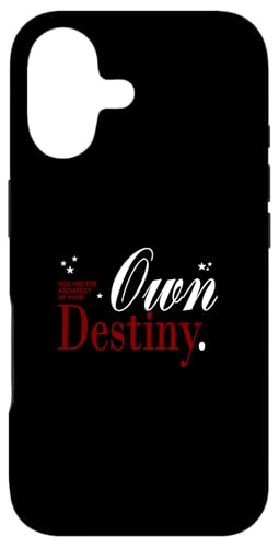 Marron, Rouge, Bordeaux, Destiny's Architect, Marron Coque pour iPhone 17