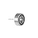 TOP-VIGOR 10Pcs R188-2RS Deep Groove Ball Bearings, Z2 1/4 Inch x 1/2 Inch x 3/16 Inch Double Sealed Industrial Bearings, Chrome Steel P0(ABEC1) Skateboard Bearings for Electrical Instrument Equipment