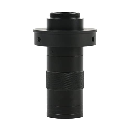 Microscope Video Microscope Camera, Adjustable Continuous 120X Zoom Lens(130X B)