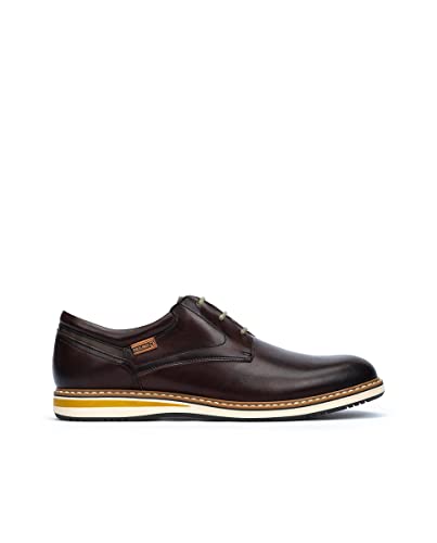 Image of PIKOLINOS Avila M1T-4050 Men's Lace-Up Shoes - Stylish Premium Calfskin Leather - Removable Cushioned Insole - Wide Fit - Lightweight Sole for Everyday Walking Comfort
