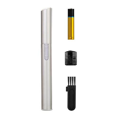 Electric Eyebrow Trimmer - Facial Hair Remover Electric Eyebrow Trimmer | Versatile Silent Trimming Device Beauty Tools for Face Leg Chin Lip Area Arm Armpits Body Daily Office Travel
