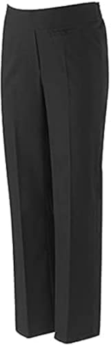 Pantalon slim fille à taille demi-élastique pour l'école des enfants de 3 à 16 ans