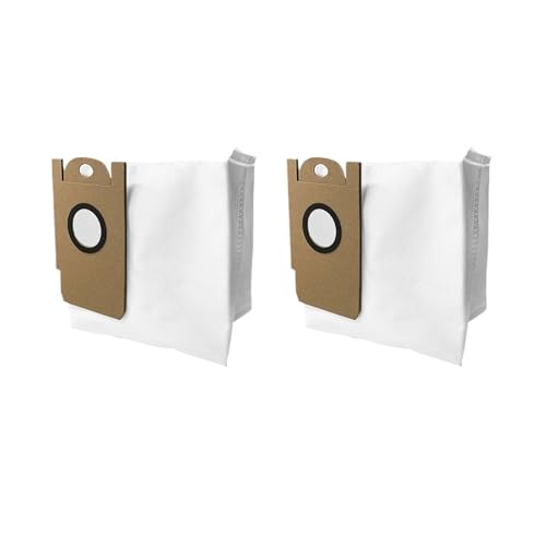 Tbrov Bolsa for Polvo Compatible con aspiradoras Robot Xiaomi Lydsto R1 / S1 / STYTJOX/Neatsvor S600, Repuesto de Accesorio de Repuesto(2 Pcs)