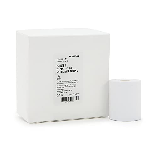 McKesson Printer Paper Rolls 120 Urine Analyzer, 4 Per Box