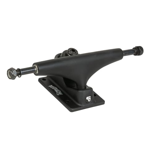 TITUS Skateboard Achse 5.0 Classic Low Lites Schwarz | Achsen für Decks von 7.5 bis 7.75 inch | Skateboard Trucks