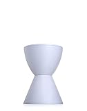 Outdoor Kartell Prince Aha Taburete, Bambú, Gris Lavanda, 30 x 43 x 44 cm