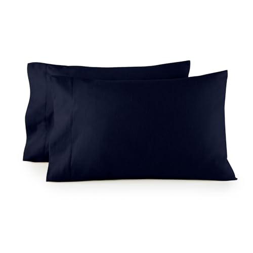 Image of Whisper Organics 100% Organic Cotton Flannel Pillowcases, Envelope Closure