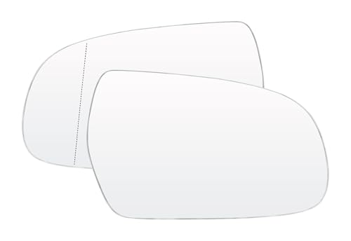 Rétroviseur latéral pour A4 A5 grand angle pour remplacer un verre cassé