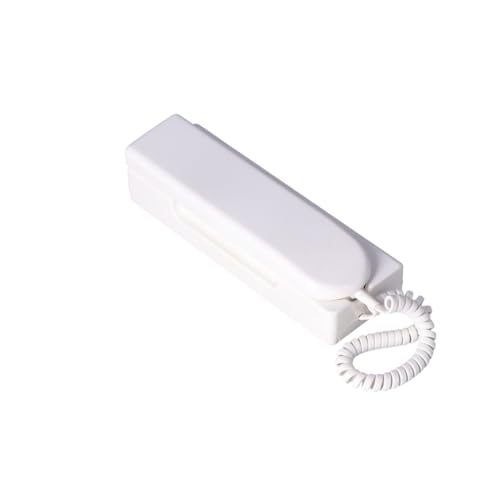miwi URMET 1131 Domofon biały, uniwersalny telefon domowy, 4 + N