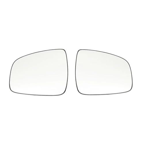 Verre de retroviseur de voiture chauffe compatible pour Logan Sandero 2008-2013 miroir 1 pair