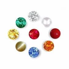 Set de 9 gemas Navaratna originales para crear un altar de meditación y Pooja