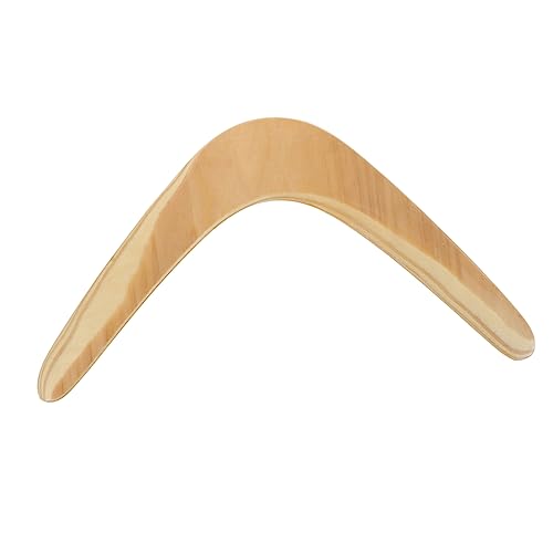 KESYOO 1pc Boomerangs Ball Fast Catch Handmade Sports Craft Flying Funny Drone Adults Fidget Throw Catch Outdoor Games Hover Beige Wood