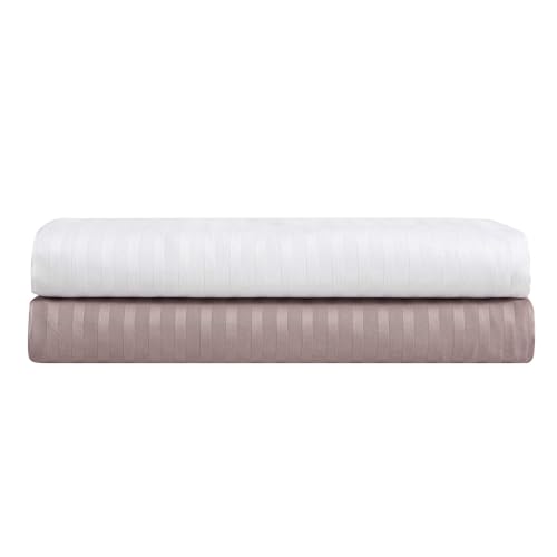 Parure de lit en coton lisse texturé avec drap-housse Vera Wang