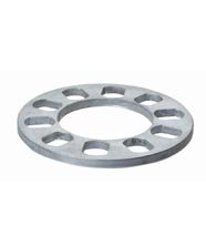 2-Pack Universal 5mm Wheel Spacers - CNC Aluminum, 5-Lug (5x100, 5x114.3, 5x120), Anodized Silver 10 thumbnail image