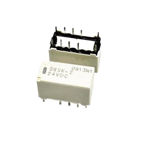 Relais G6SK-2 24 V DC 2A à 10 broches pour circuits imprimés électroniques