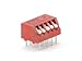GRAYHILL 76PSB05ST 76 Series Side Actuated SPST 5 Position Through Hole DIP Switch - 18 item(s)