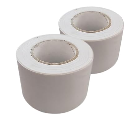 Image of Air Conditioner AC Insulation Non Adhesive Tape Water Prof Heavy Duty Monsoon Tape 14 Meter Length, Width 48MM Pack of (2)
