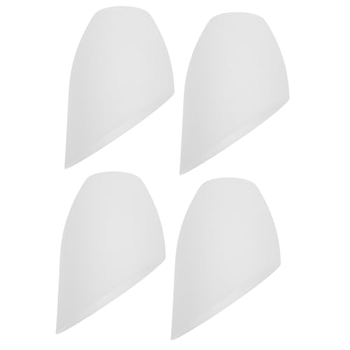 IWOWHERO Horseshoe Lamp Shades 4pcs Plastic Lamp Modern Lampshade Chandelier Shade Soft Light for Decor