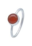 Desde el naranja brillante, el rojo anaranjado hasta el marrón rojizo, todos estos niveles de color son posibles con la cornalina. Ligeramente translúcido pero también con bandas de color blanco anaranjado o completamente opaco, con una cornalina puedes encontrar todas estas variaciones. En combinación con la plata brillante, la cornalina se ve particularmente noble.
