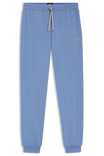 BOSS Hommes Mix&Match Pants Bas de survêtement en Coton Stretch à Logo brodé