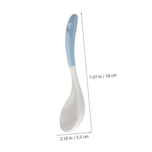 Cuillères à soupe céramique lavables avec manche ergonomique - 7