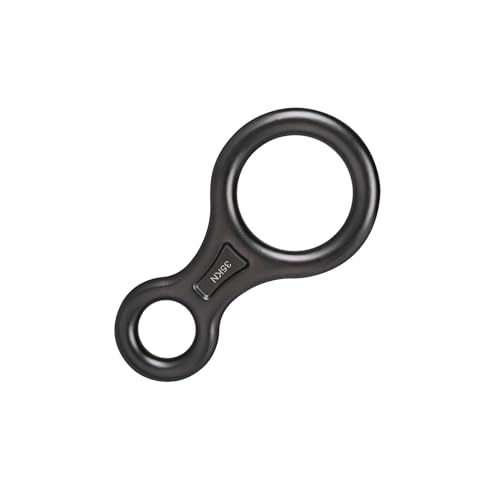 KIXZSAZ Descensor en Forma de 8 Equipo de rapel Aseguramiento Escalada en Roca árboles Resistencia Azul, Gris, 7.4 x 14.4 cm KIXZSAZ Descensor en Forma de 8 Equipo de rapel Aseguramiento Escalada en Roca árboles Resistencia Azul, Gris, 7.4 x 14.4 cm