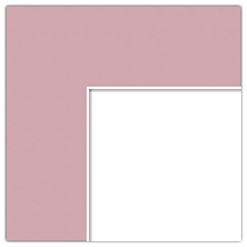 9x29 Soft Pink / Seashell Custom Mat for Picture Frame with 5x25 opening size (Mat Only, Frame NOT Included)
