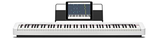 Casio CDP-S110WEC5 Fully Weighted Hammer Action Digital Piano Blanc - Les Beatles, Paul McCartney, John Lennon, RIngo Starr, George Harrison Casio CDP-S110WEC5 Fully Weighted Hammer Action Digital Piano Blanc