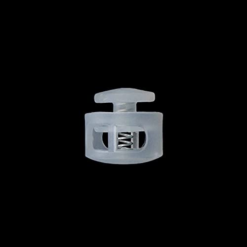 Cord Locks Mcredy Plastic Spring Toggle Stopper Cord Rope End For Drawstrings Single Hole Clear Lanyard Adjustable Stoppers Set Of 100 #TOP3