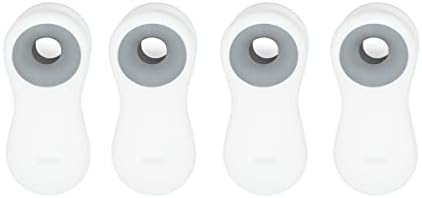OXO Good Grips Magnetic All-Purpose Clips, White, 4-Pack