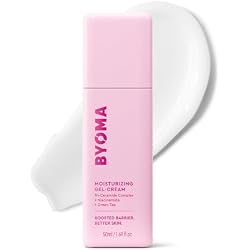 BYOMA Moisturising Gel Cream (50ml) Lightweight Oil Free Daily Moisturiser with Barrier Repair, Niacinamide and Green Tea, for All Skin Types - Alcohol Free, Vegan