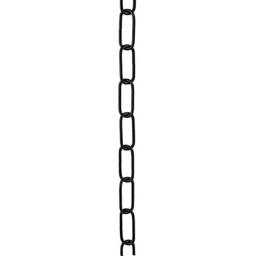 Image of Aspen Creative 21120-05-1, Steel 3 Feet Heavy Duty Chain for Hanging Lighting Fixture /Swag Light /Plants in Oil Rubbed Bronze, 10 Gauge