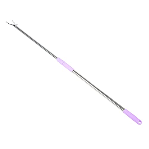 Yardenfun Ergonomic Clothes Fork Rod Extendable Clothesline Pole for Balcony Home Use